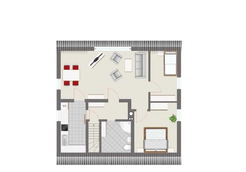 Grundriss Dachgeschoss