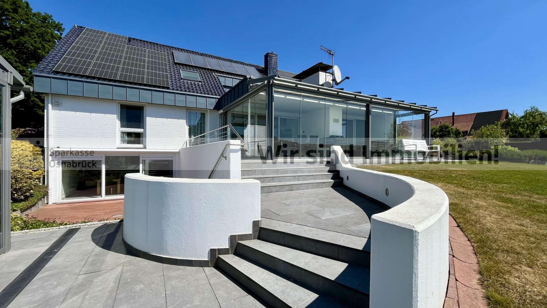 Terassenaufgang Südseite