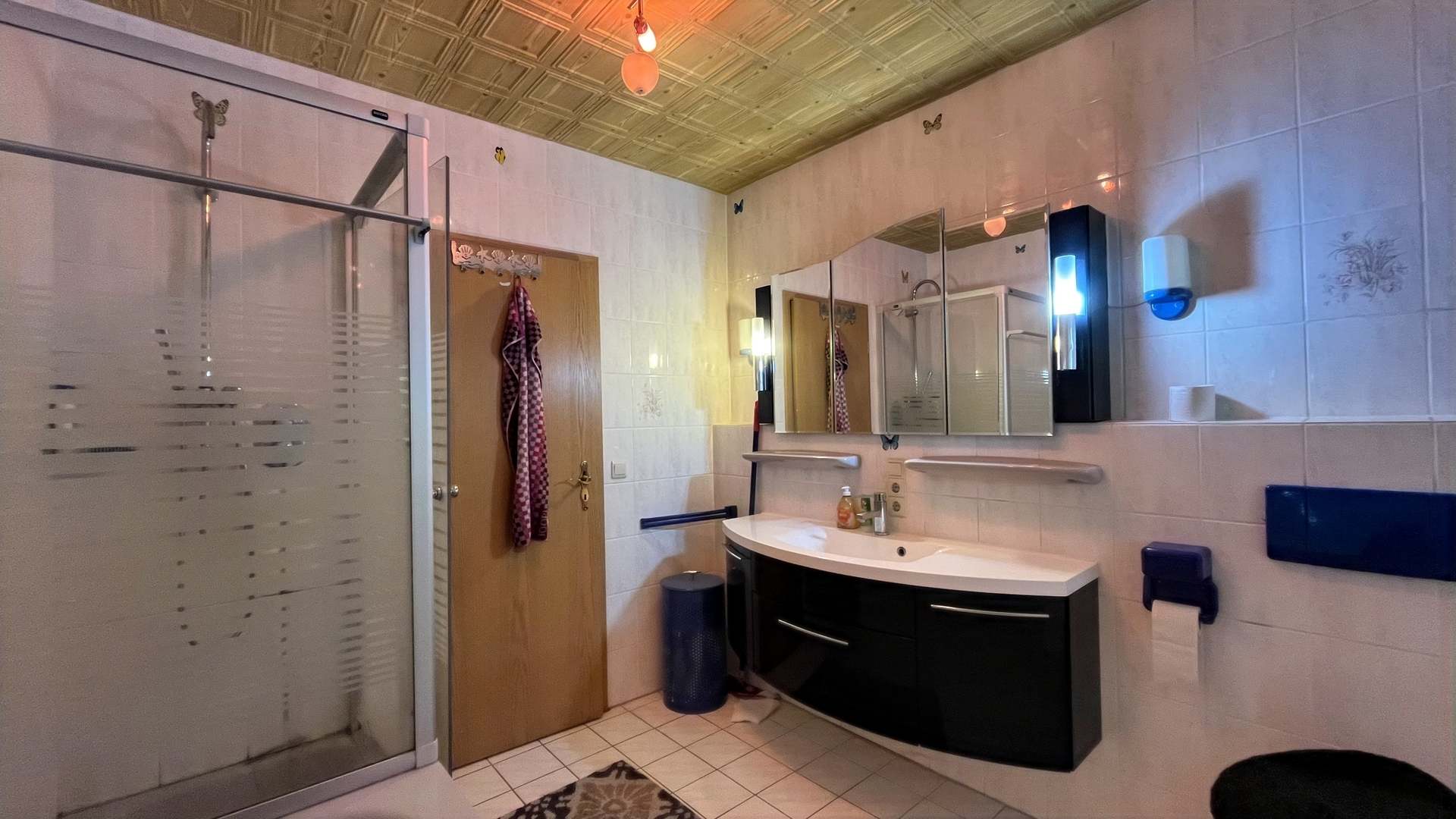 Familienbad im Erdgeschoss