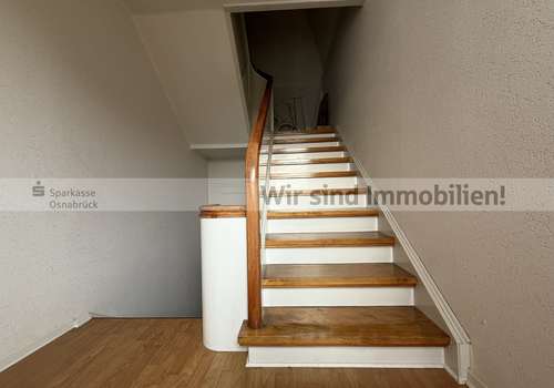 Treppenaufgang zum Spitzboden