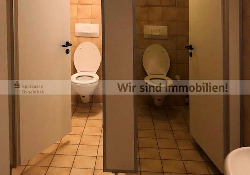 WC-Anlage im Keller