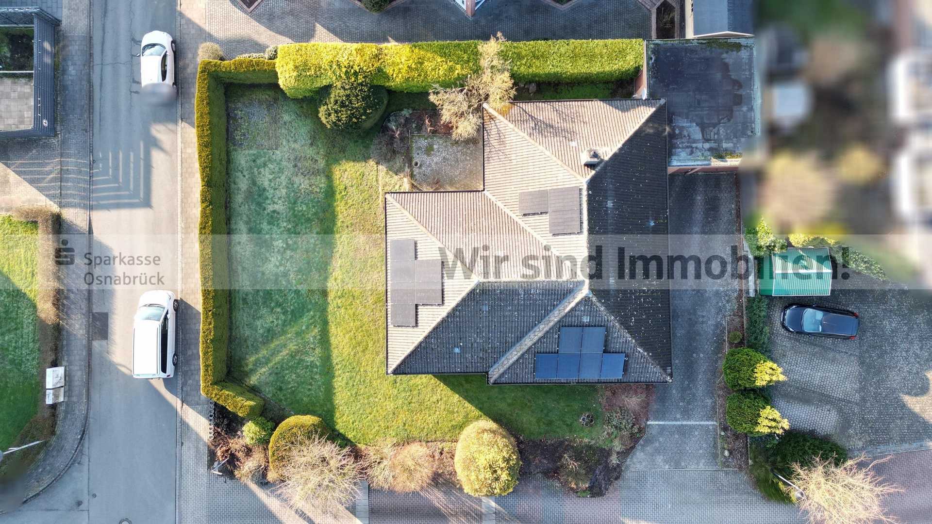 Vogelperspektive Grundstück