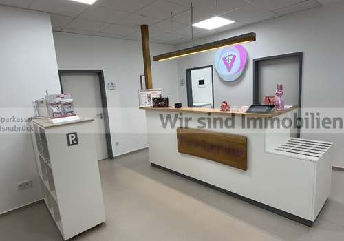 Empfang Tierarztpraxis