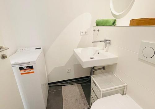 Bad mit Waschmaschine