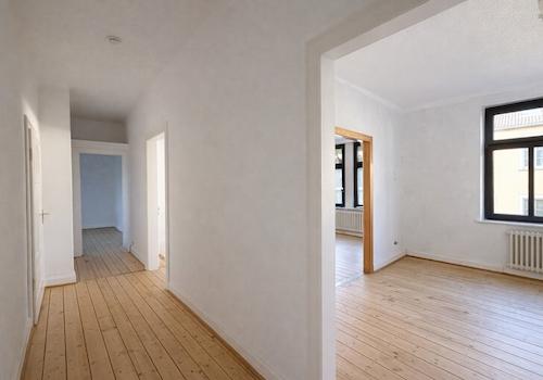 Sichtachse Flur/Wohnen