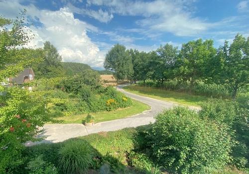 Tolle Aussicht ins Grüne