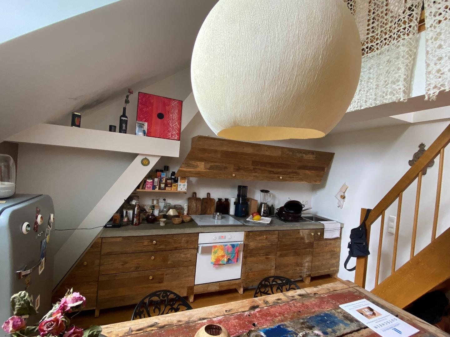 Blick zur Küchenzeile