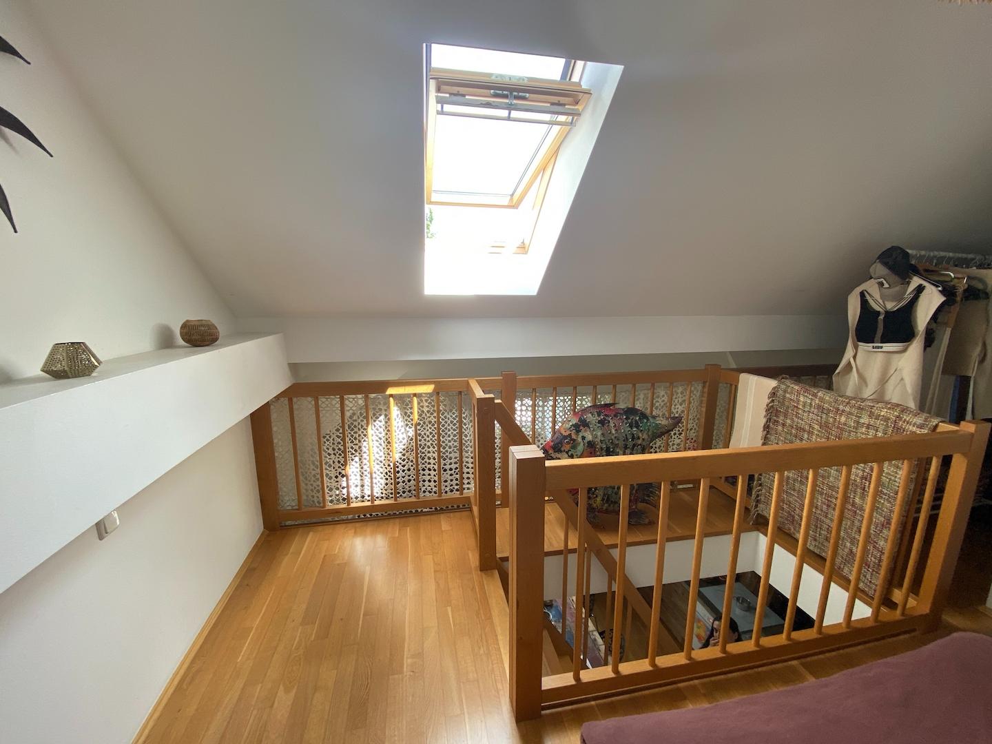 2. Ebene der Dachgeschoßwohnung