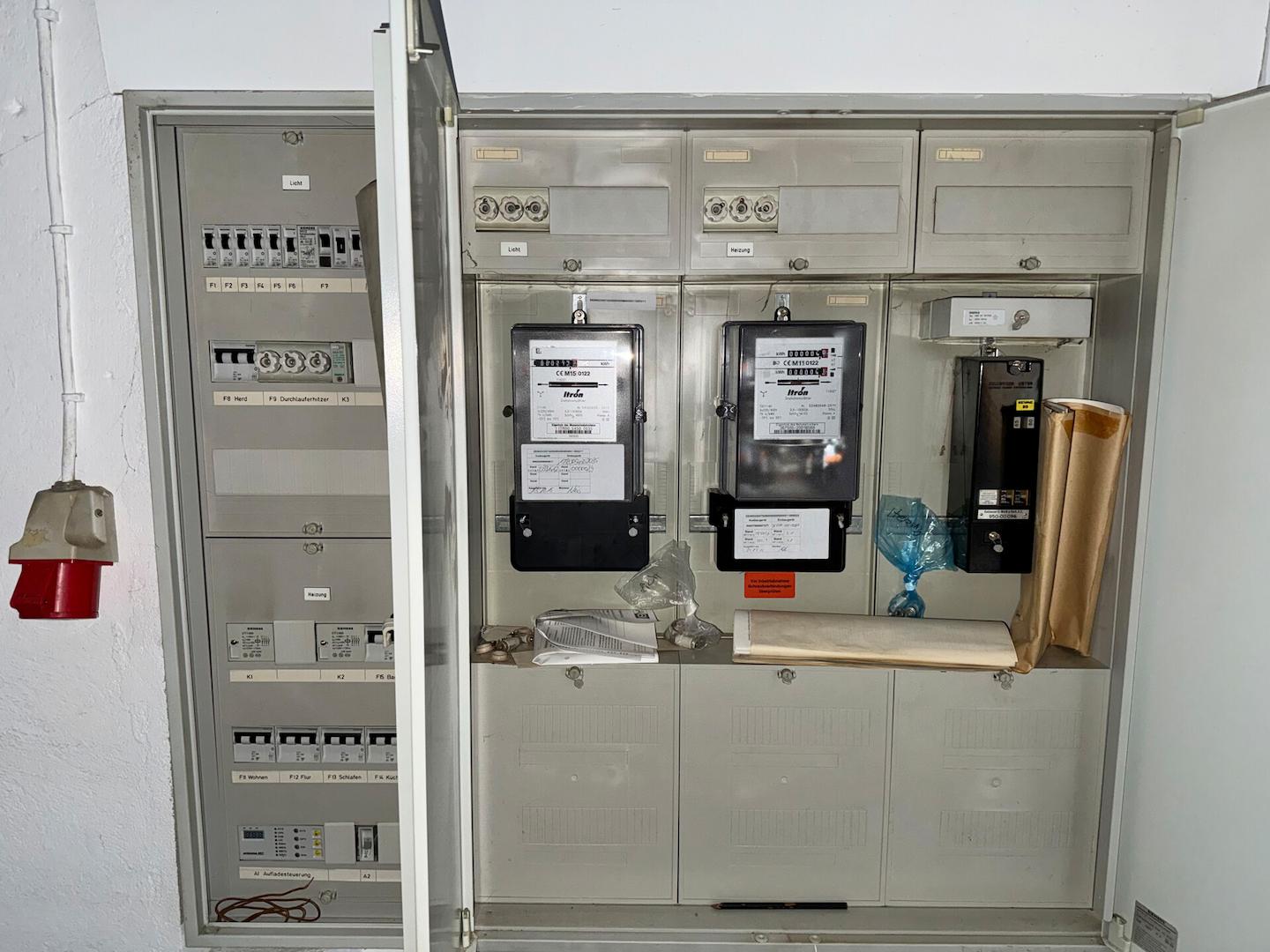 Haus Nr. 4 EG Elektrokasten