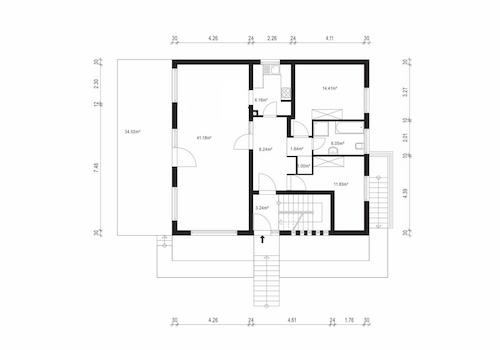 Grundriss Erdgeschoss