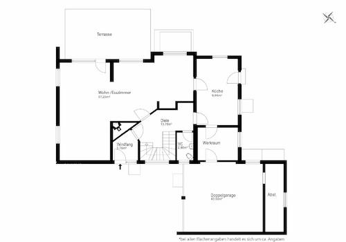 Grundriss Erdgeschoss