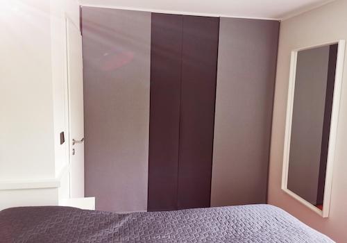 Offener Einbaukleiderschrank