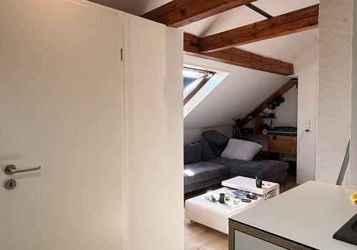 Blick ins Wohnbereich