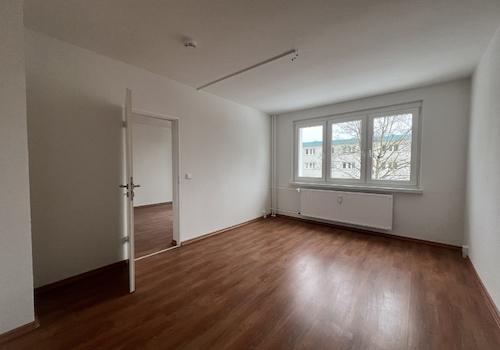 Schlafzimmer Blick Wohnzimmer