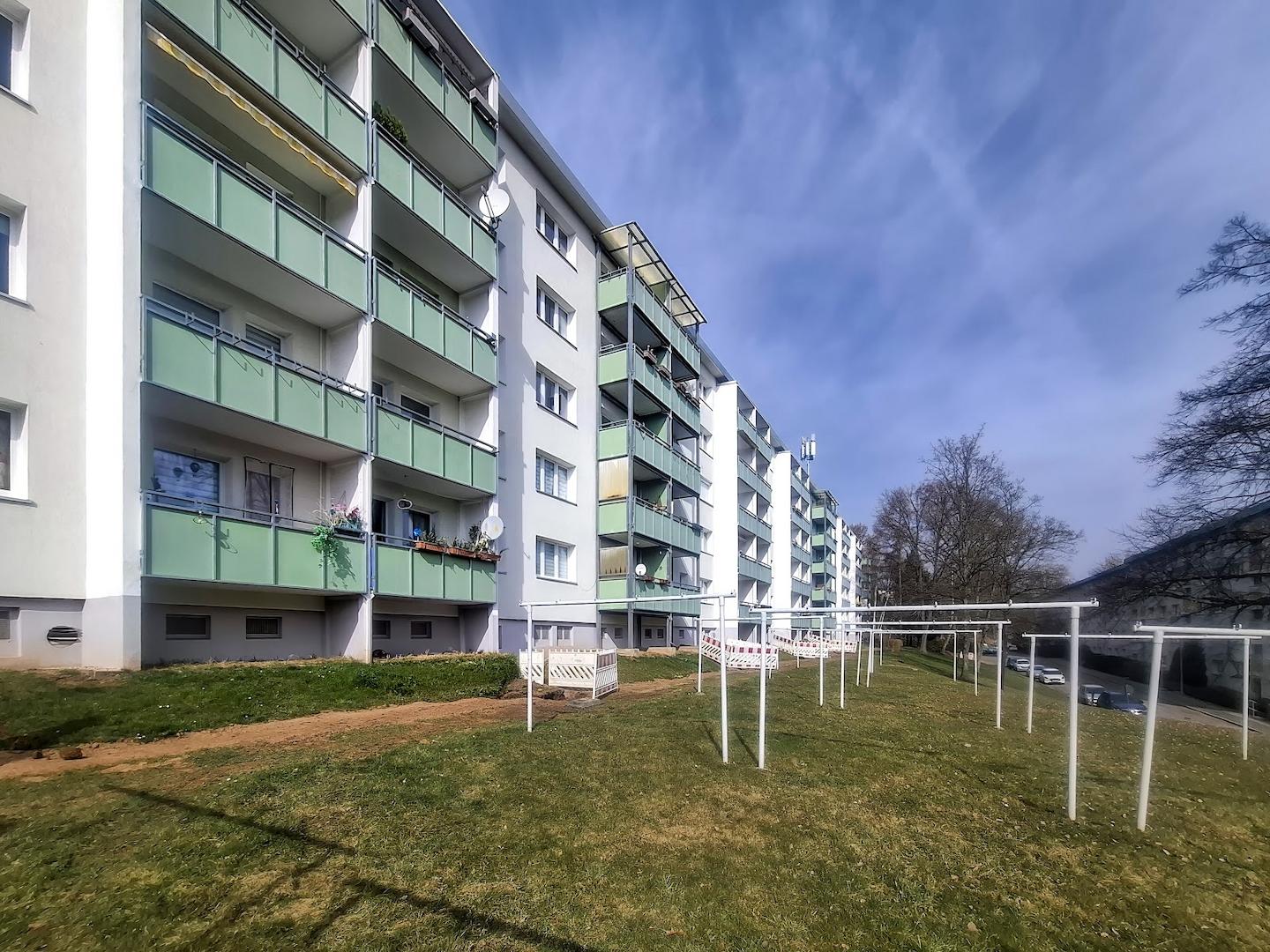 Hausansicht Balkonseite