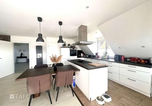 Blick in die Küche OG