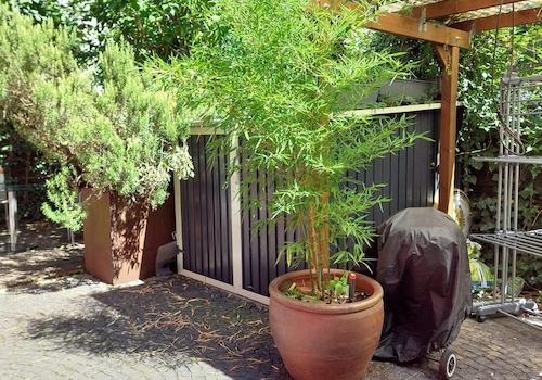 Außenansicht Fahrradgarage