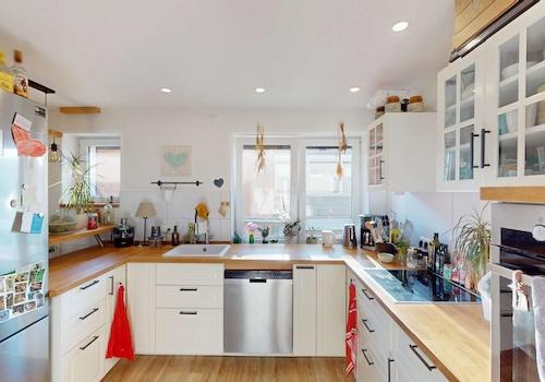 offene Küche inkl. Essbereich