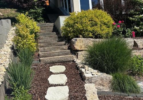 Gartenanlage - Sportraum