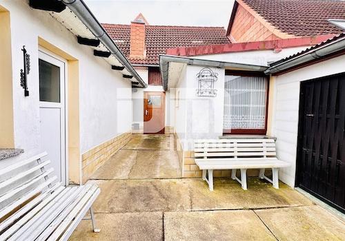 Rückansicht Gebäudenesemble