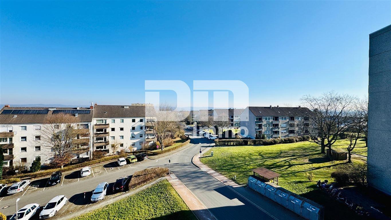 Panoramablick vom Balkon