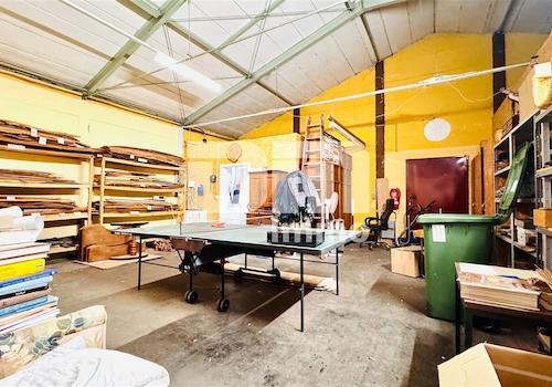 Abgetrennter Hallenbereich