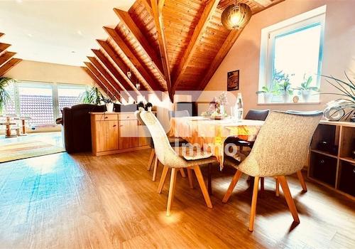 WE 3 - 2.OG / DG Wohn / Esszimmer / offen