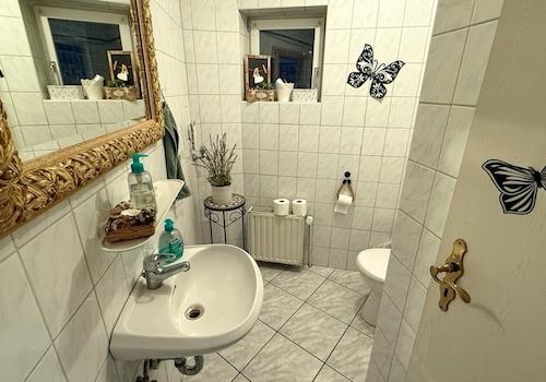 Duschbad im Erdgeschoss