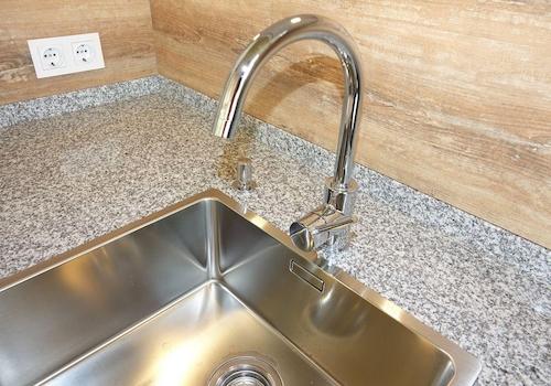 Detail Küche - Granitplatte