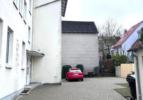 Stellplätze mit Eingang