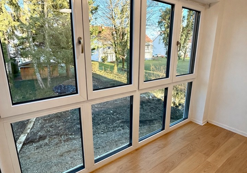 Ausblick in den Garten