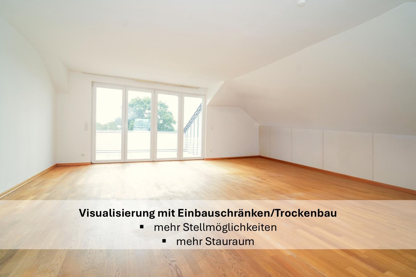 Visualisierung mit Einbauschränken