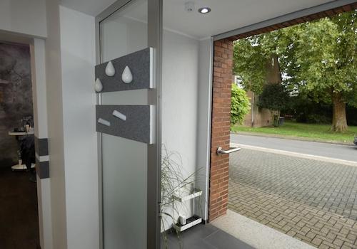 Eingang zum Geschäft