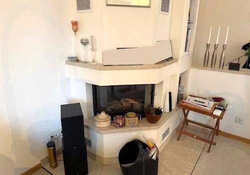 Kaminofen mit Kassette