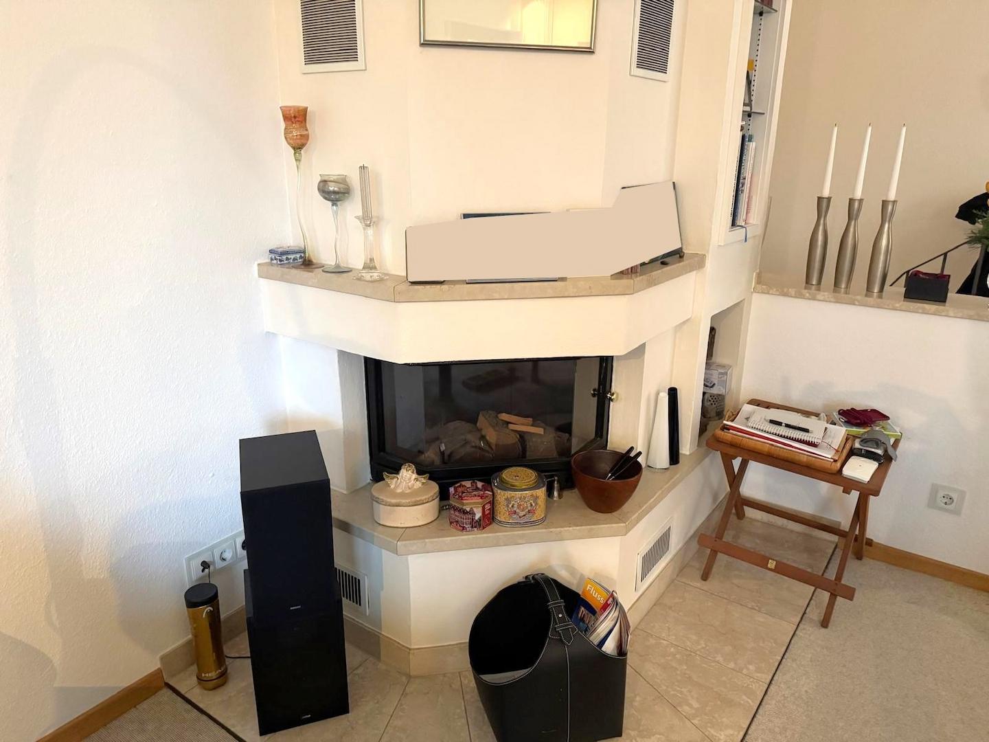 Kaminofen mit Kassette