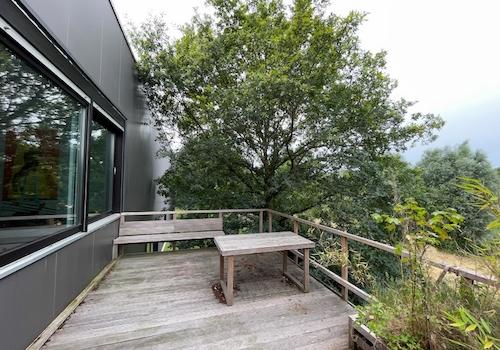 Balkon Bürogebäude