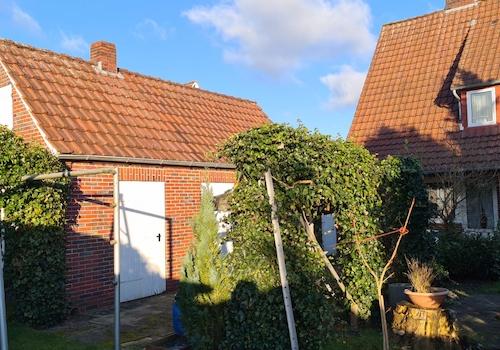 Garage mit Abstellraum