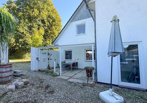 Terrassenbereich der Wohneinheit