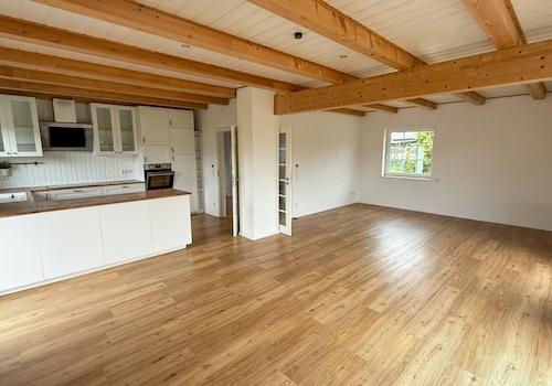 Wohn-/Esszimmer mit Küche