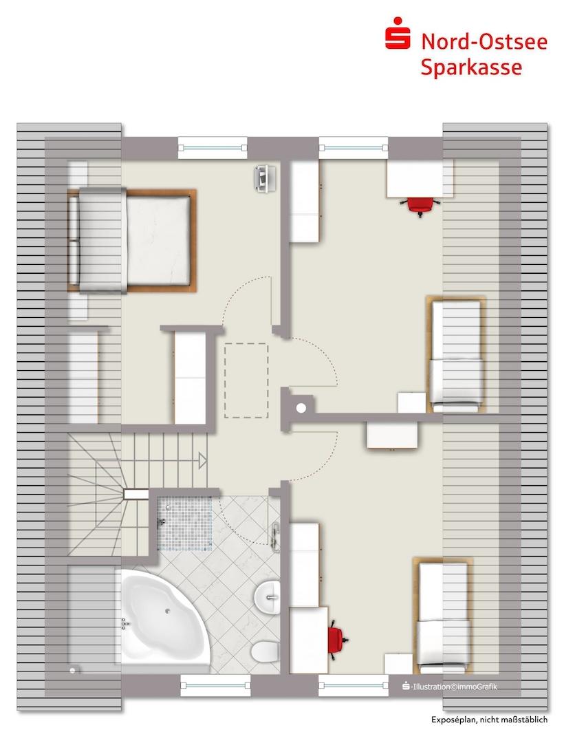 Grundriss Dachgeschoss