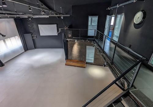 Halle Blick von Galerie OG