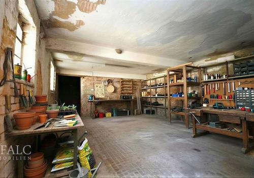 Werkstatt im Nebengebäude