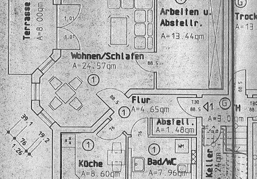 Grundriß-Änderung vorbehalten