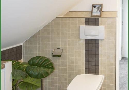 WC im Dachgeschoss