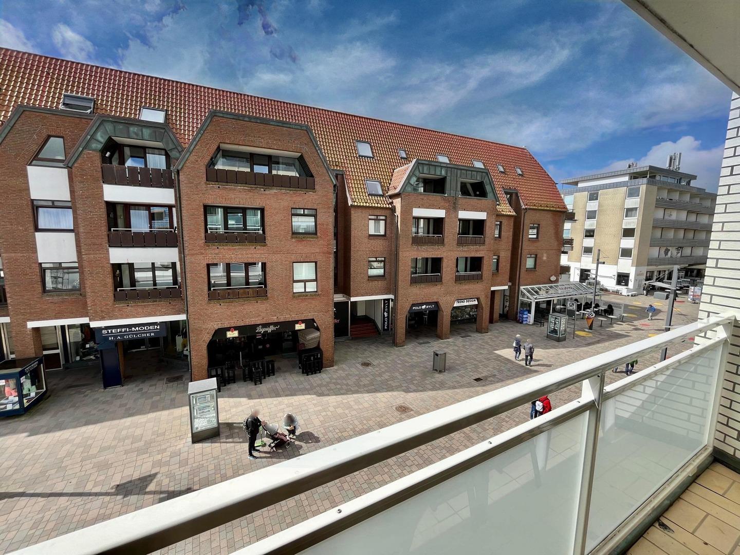 Blick vom Südbalkon