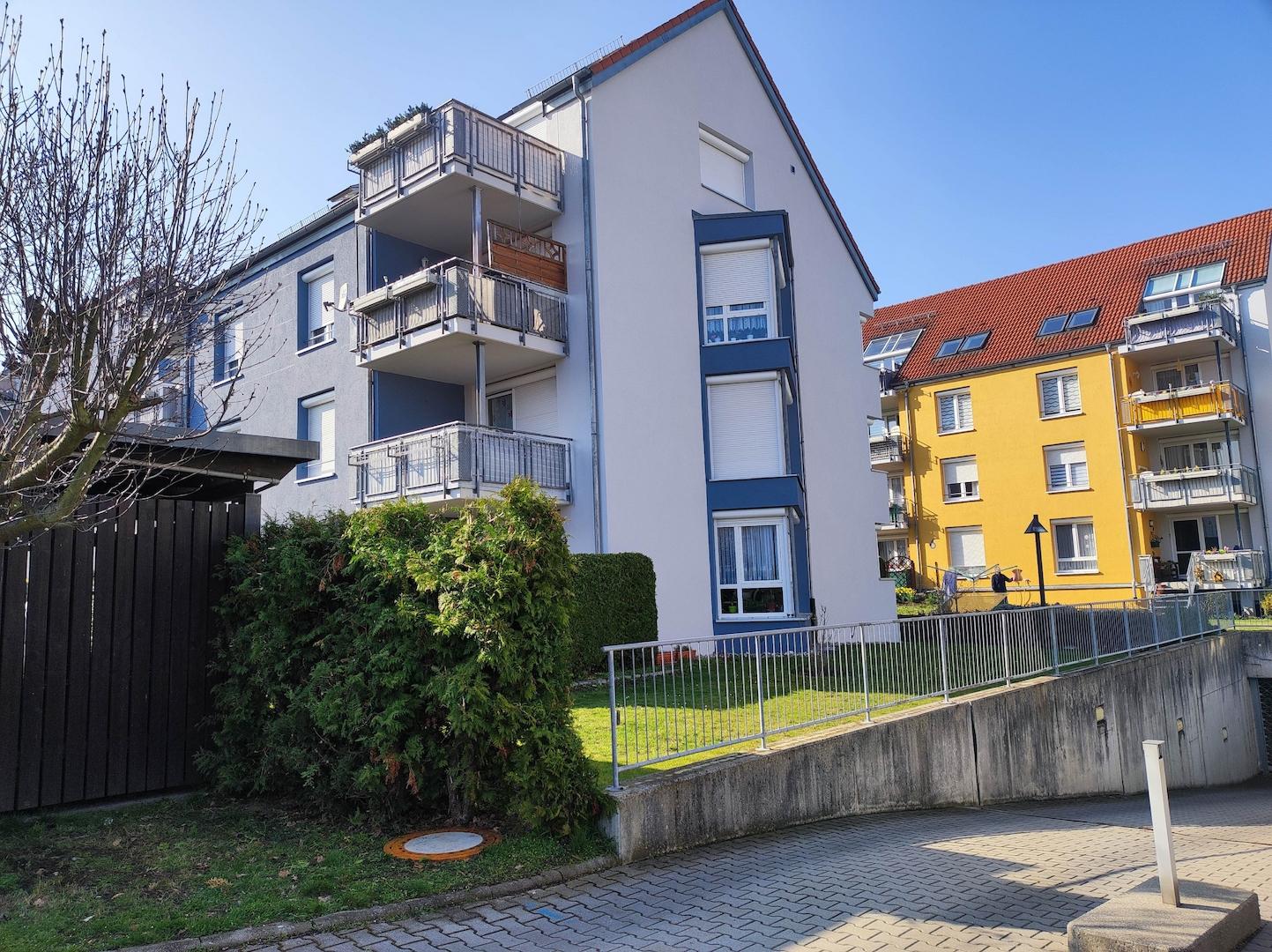 Blick vom Hohlweg