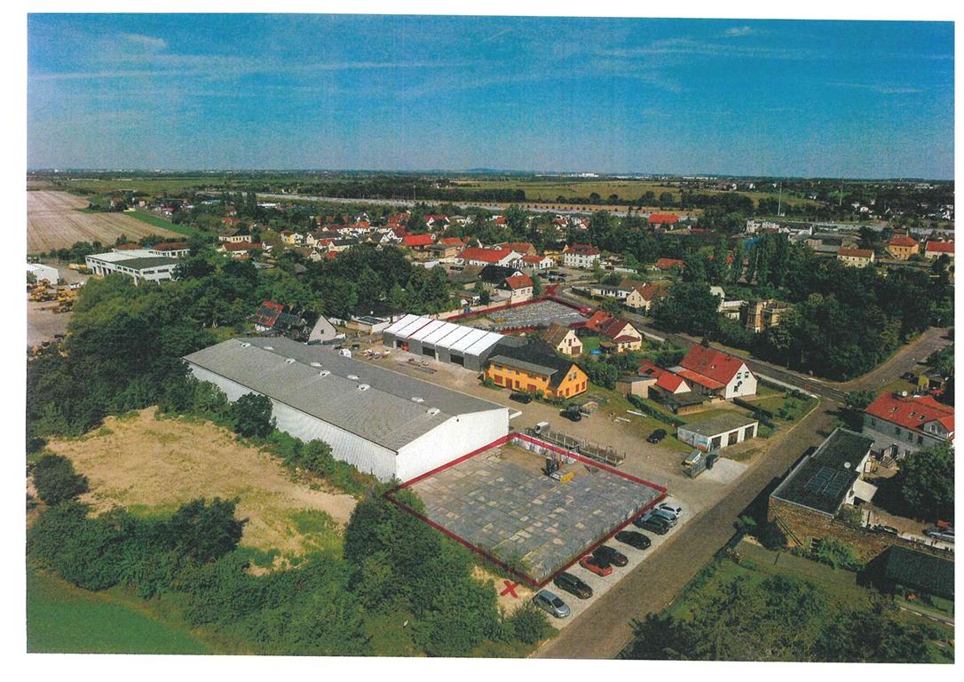 Freiflächen markiert