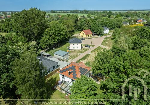Luftansicht Wohngebiet