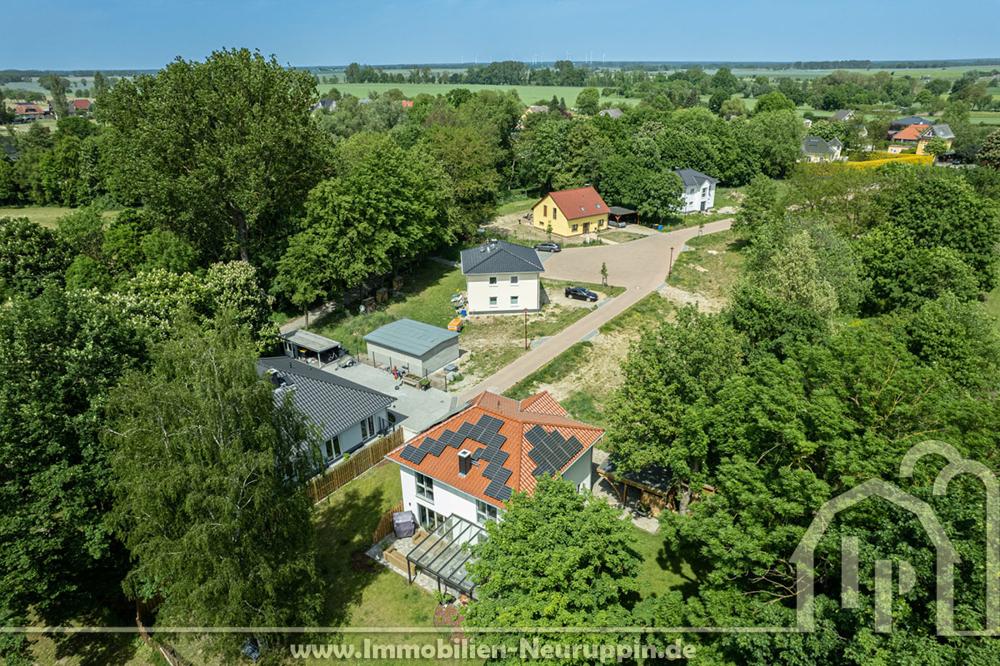 Luftansicht Wohngebiet