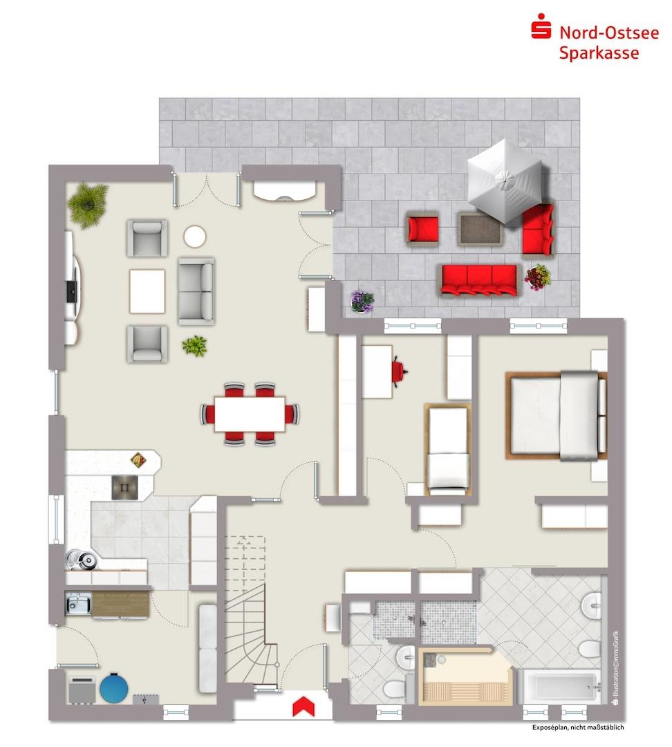 Grundriss Erdgeschoss